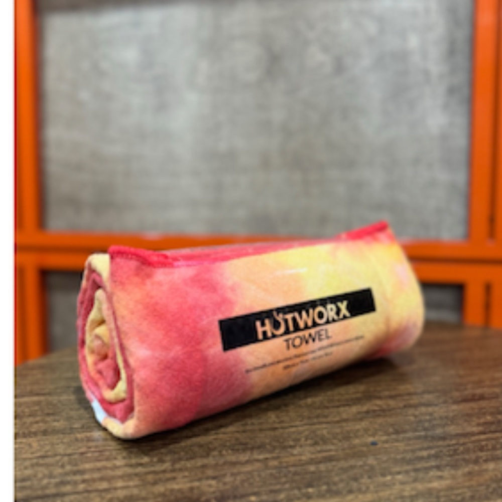 Towel - Vibrant Pink and Yellow